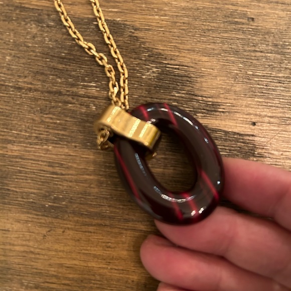 Louis Vuitton Pendant Gimme a clue Necklace LV Gold - Picture 6 of 15